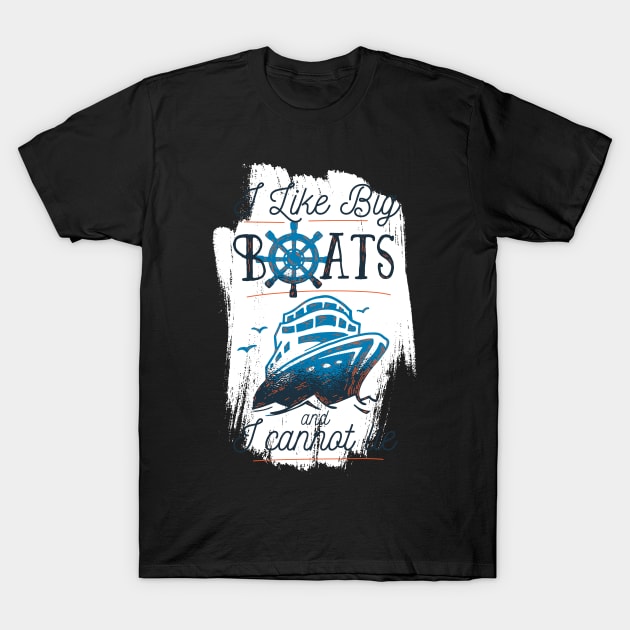 Big Boats T-Shirt by EarlAdrian